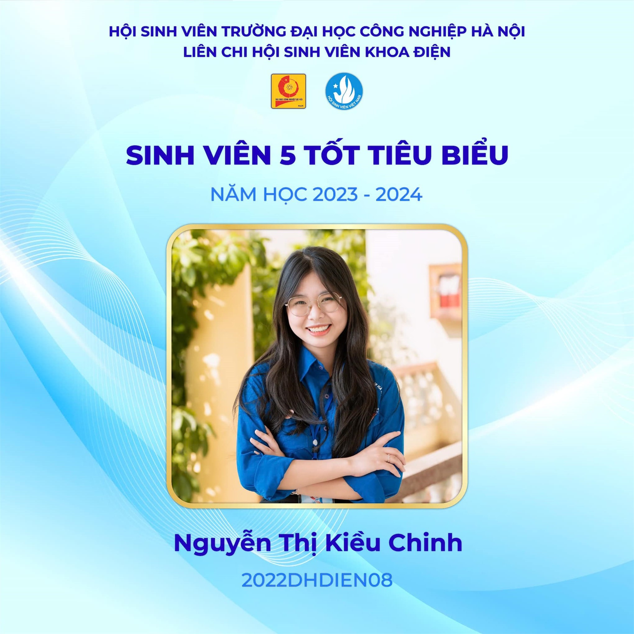 Vinh danh các cá nhân xuất sắc đạt danh hiệu sinh viên 5 tốt năm học 2023-2024