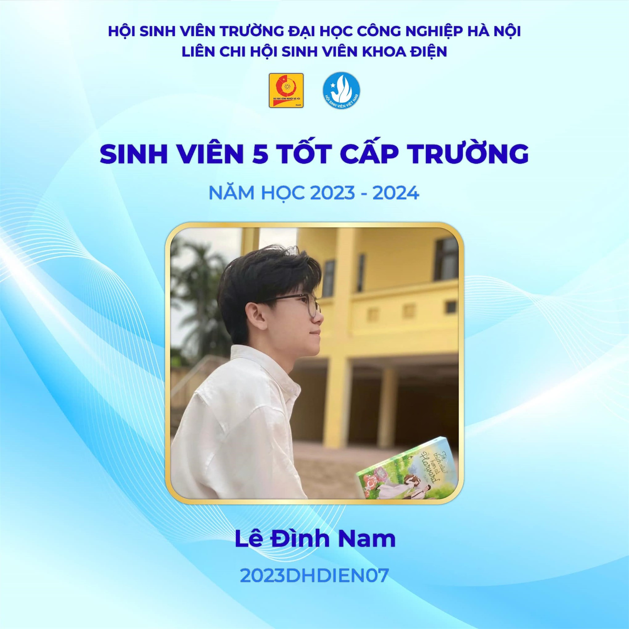 Vinh danh các cá nhân xuất sắc đạt danh hiệu sinh viên 5 tốt năm học 2023-2024