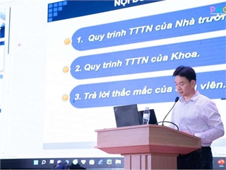 CỐ VẤN HỌC TẬP HỌC KỲ PHỤ 1 VÀ HỌC KỲ 2 NĂM HỌC 2024 - 2025 CHO TOÀN THỂ SINH VIÊN KHOA ĐIỆN TỬ