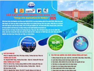 Thông báo về diễn đàn sinh viên nghiên cứu khoa học năm 2025 Chủ đề: “Energy and Applications for NetZero”