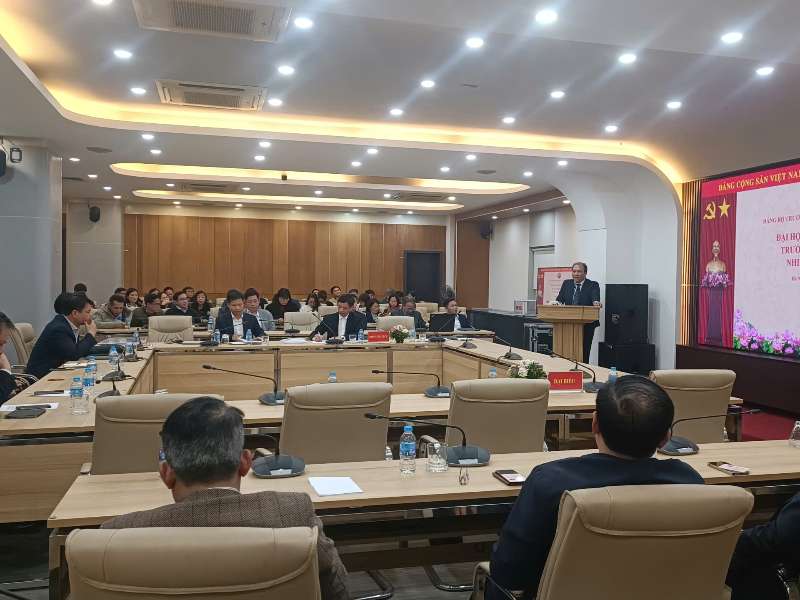 Đại hội Đảng bộ bộ phận Trường Điện – Điện tử nhiệm kỳ 2025-2030: Phát huy trí tuệ, đổi mới, sáng tạo để phát triển bền vững
