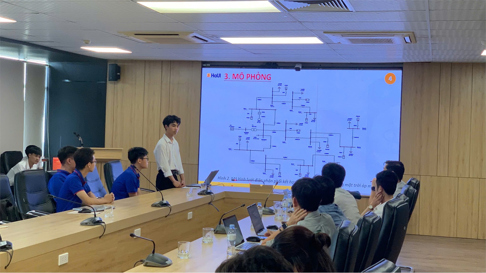 Trường Điện – Điện tử tổ chức nghiệm thu đề tài Sinh viên nghiên cứu khoa học năm học 2024–2025