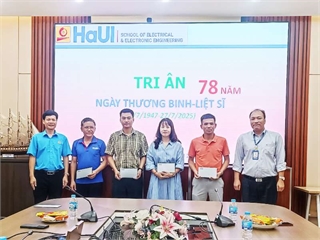 Trường Điện – Điện tử tổ chức chuỗi hoạt động ý nghĩa nhân tháng 7 tri ân và đoàn kết