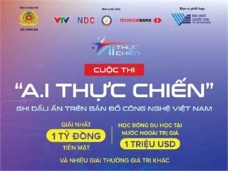Thông báo đăng ký tham gia Cuộc thi “AI THỰC CHIẾN”