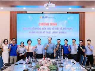 Trường Điện – Điện tử khai giảng khóa đào tạo chuyên sâu về vi mạch số và kỹ thuật layout