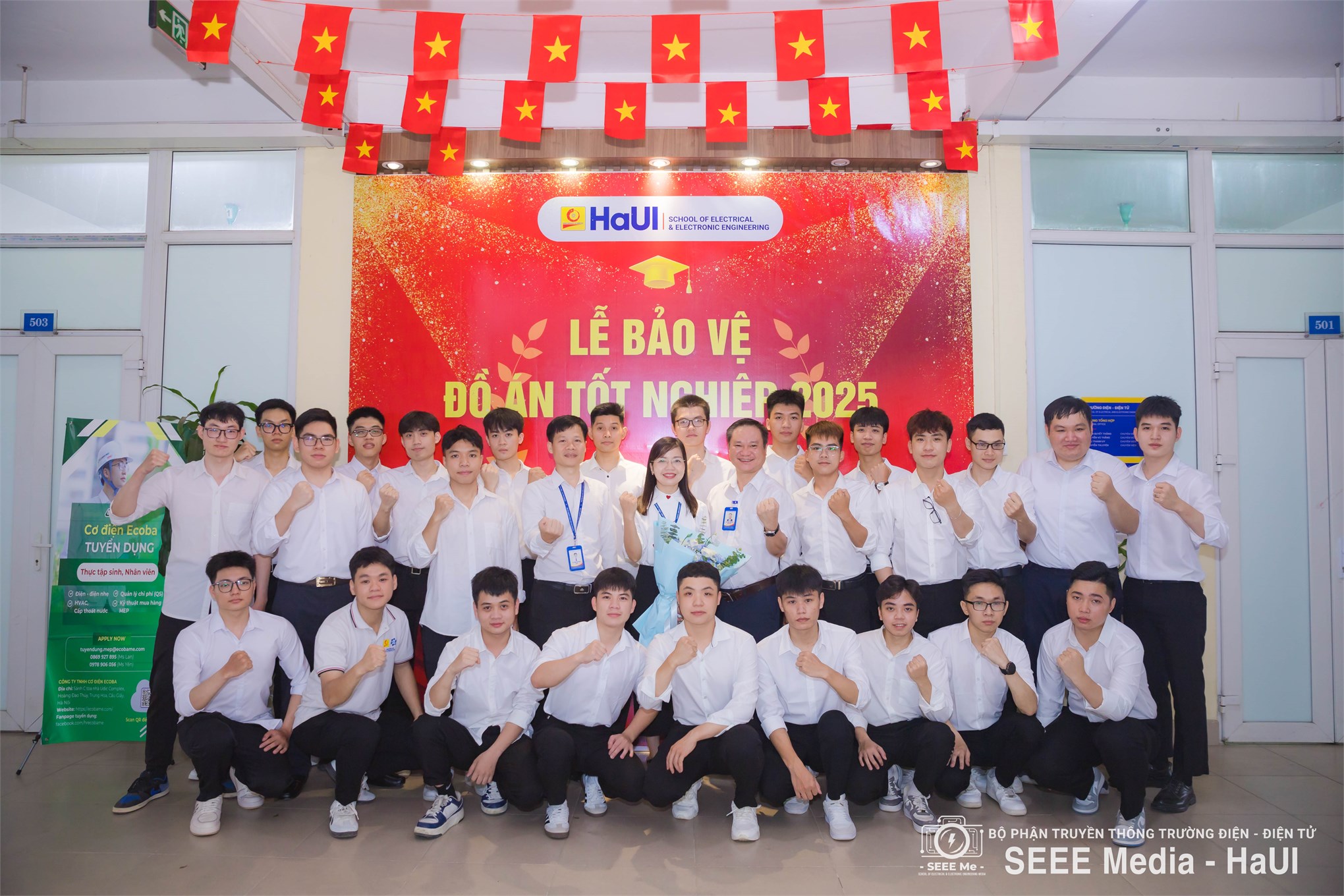 Sinh viên K16 – Trường Điện – Điện tử hoàn thành mùa bảo vệ đồ án tốt nghiệp đầy ấn tượng