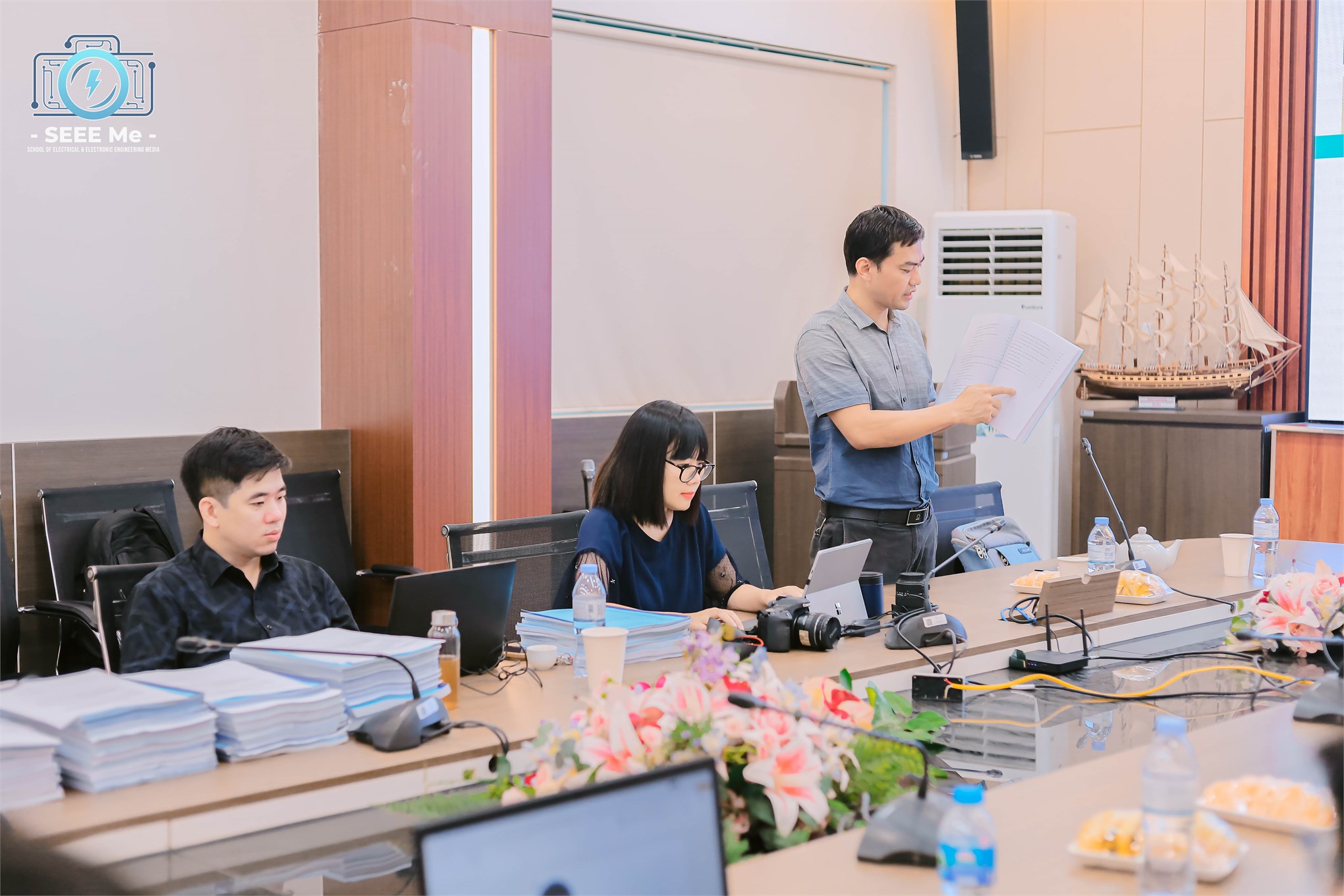 Sinh viên K16 – Trường Điện – Điện tử hoàn thành mùa bảo vệ đồ án tốt nghiệp đầy ấn tượng