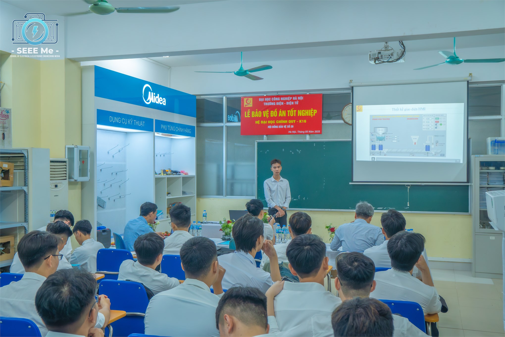Sinh viên K16 – Trường Điện – Điện tử hoàn thành mùa bảo vệ đồ án tốt nghiệp đầy ấn tượng