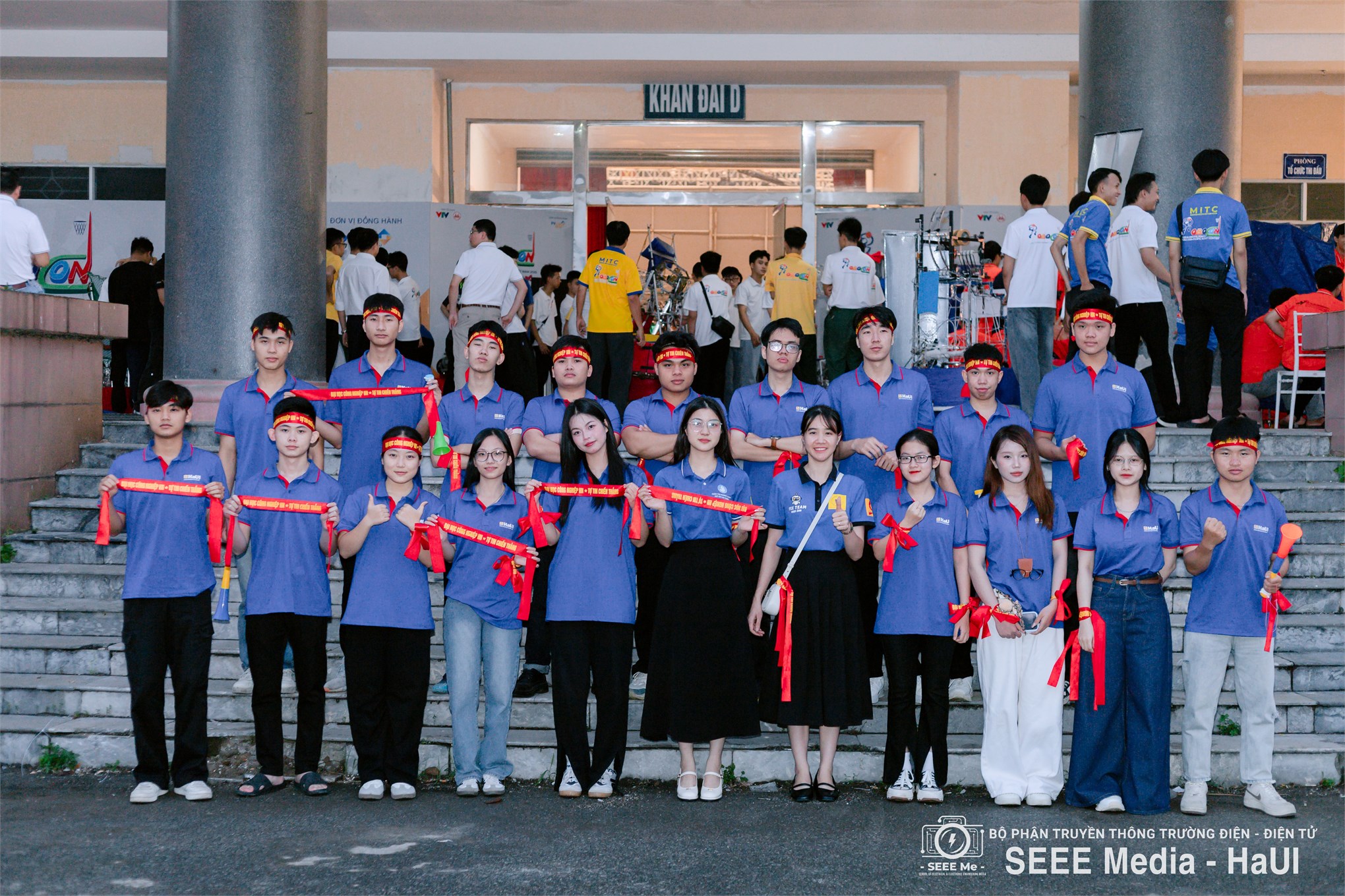 Ba đội tuyển Robocon của SEEE hoàn thành hành trình đầy cảm xúc tại Robocon Việt Nam 2025