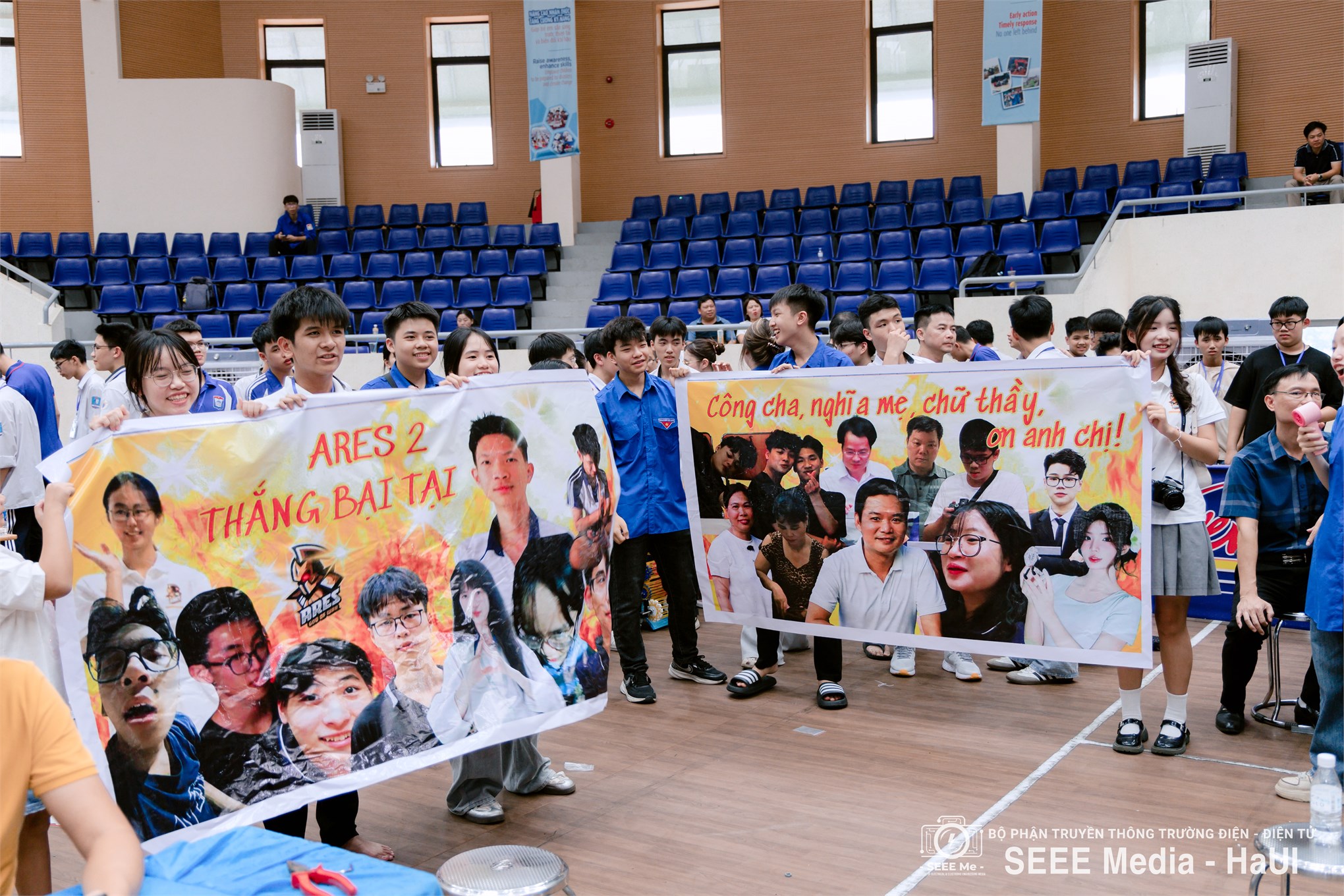 Hùng Vương Robotics Challenge 2025 – Trường Điện – Điện tử lan tỏa đam mê công nghệ và tư duy sáng tạo tới thế hệ trẻ