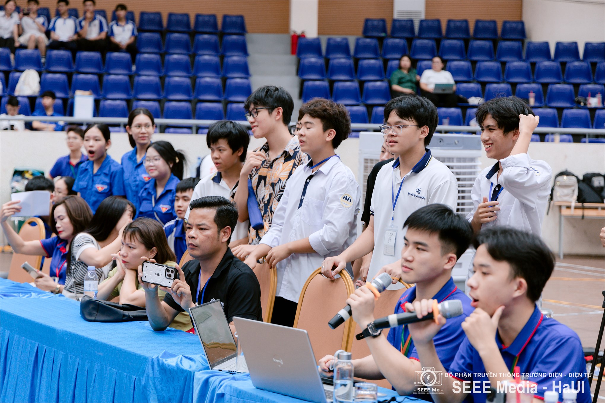 Hùng Vương Robotics Challenge 2025 – Trường Điện – Điện tử lan tỏa đam mê công nghệ và tư duy sáng tạo tới thế hệ trẻ