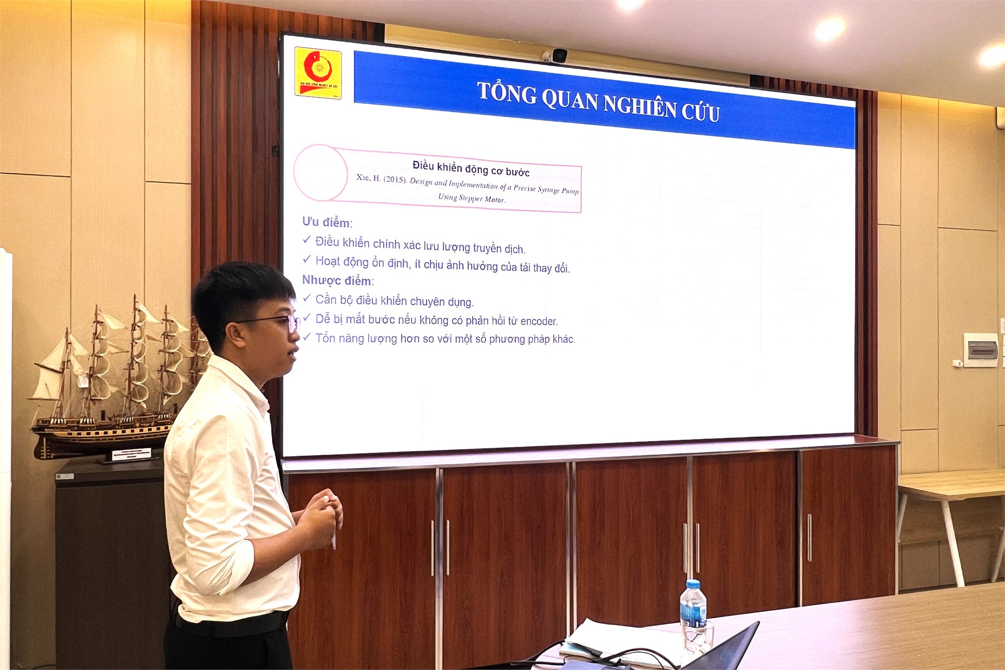 Bảo vệ thành công đề án tốt nghiệp thạc sĩ ngành Kỹ thuật Điện tử: Thiết kế cảm biến điện dung kiểm soát tốc độ vi bơm tiêm truyền ứng dụng trong y tế