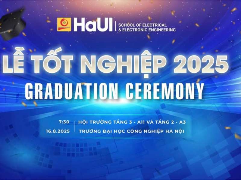 Thông báo chính thức về lễ tốt nghiệp năm 2025