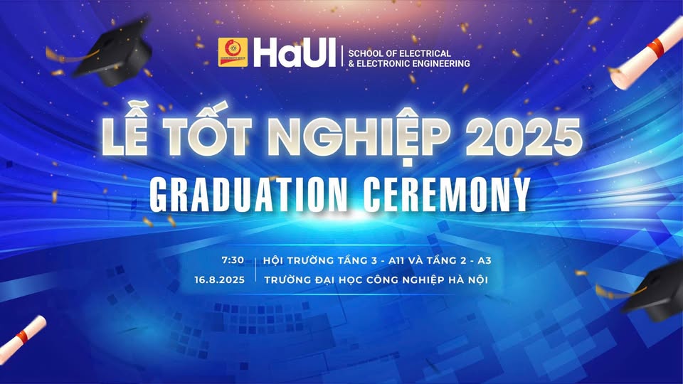 Thông báo chính thức về lễ tốt nghiệp năm 2025