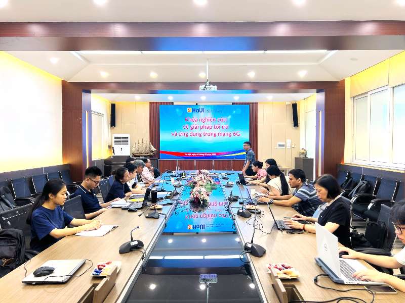Đào tạo chuyên sâu về giải pháp tối ưu và ứng dụng trong mạng 6G