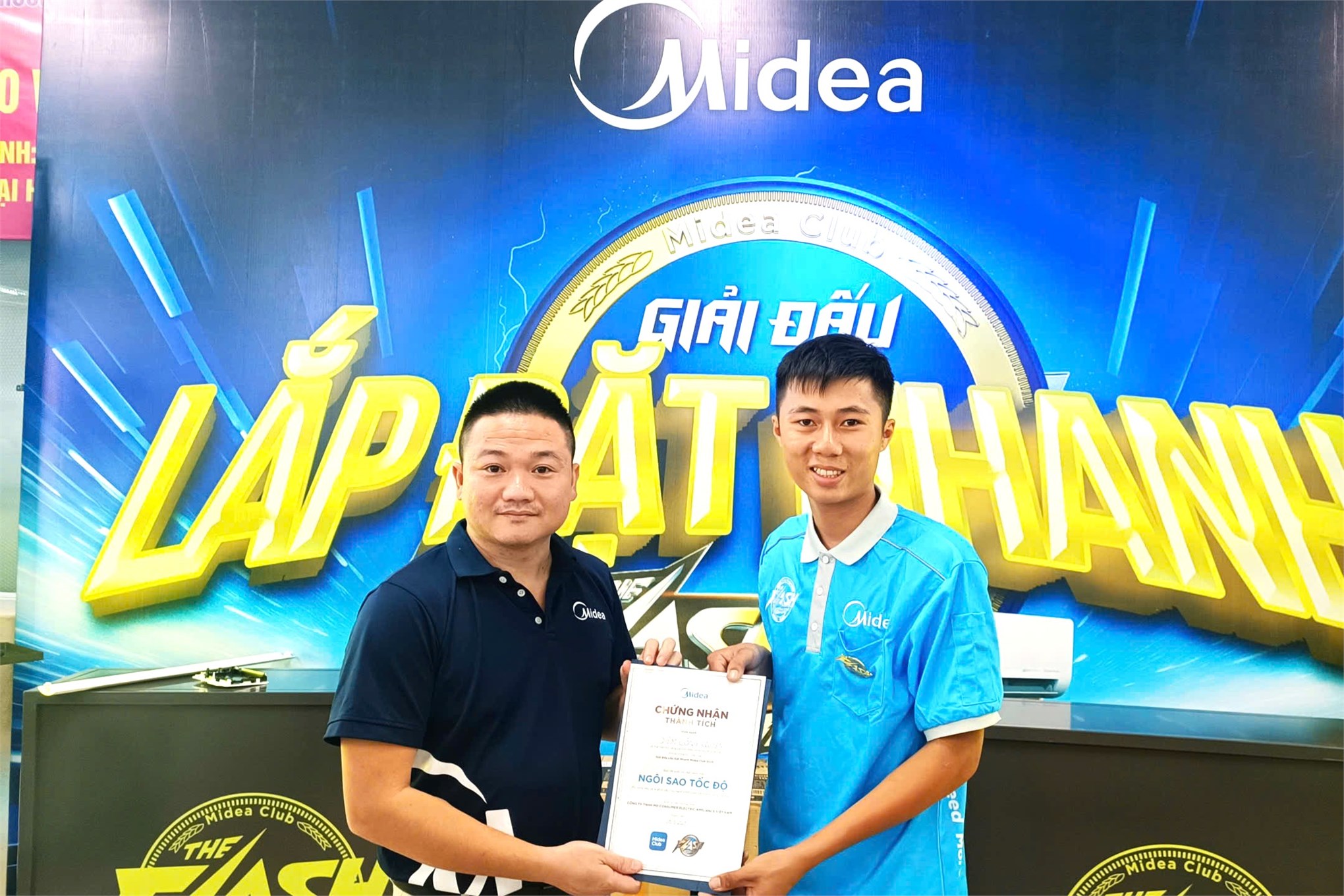Trường Điện – Điện tử phối hợp cùng Midea tổ chức Vòng Sơ khảo Cuộc thi Lắp đặt nhanh – Midea Club 2025