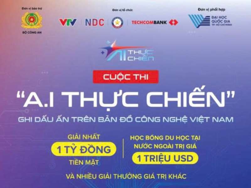 Thông báo đăng ký tham gia Cuộc thi “AI THỰC CHIẾN”