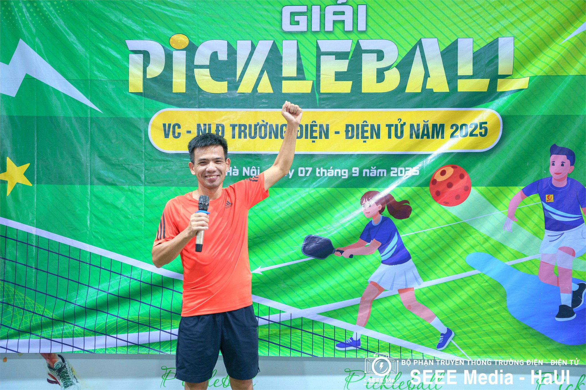 Giải Pickleball VC–NLĐ Trường Điện – Điện tử 2025: Ngày hội thể thao của đoàn kết và nhiệt huyết