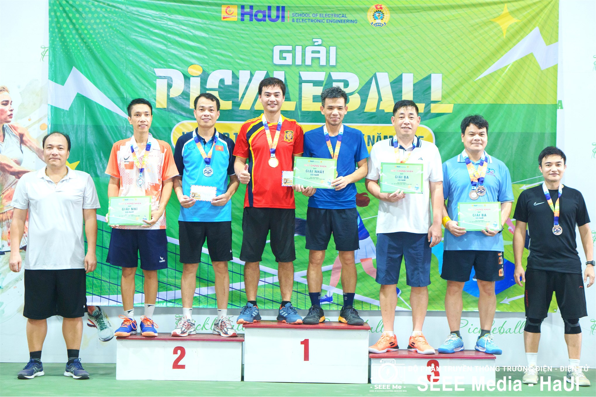 Giải Pickleball VC–NLĐ Trường Điện – Điện tử 2025: Ngày hội thể thao của đoàn kết và nhiệt huyết