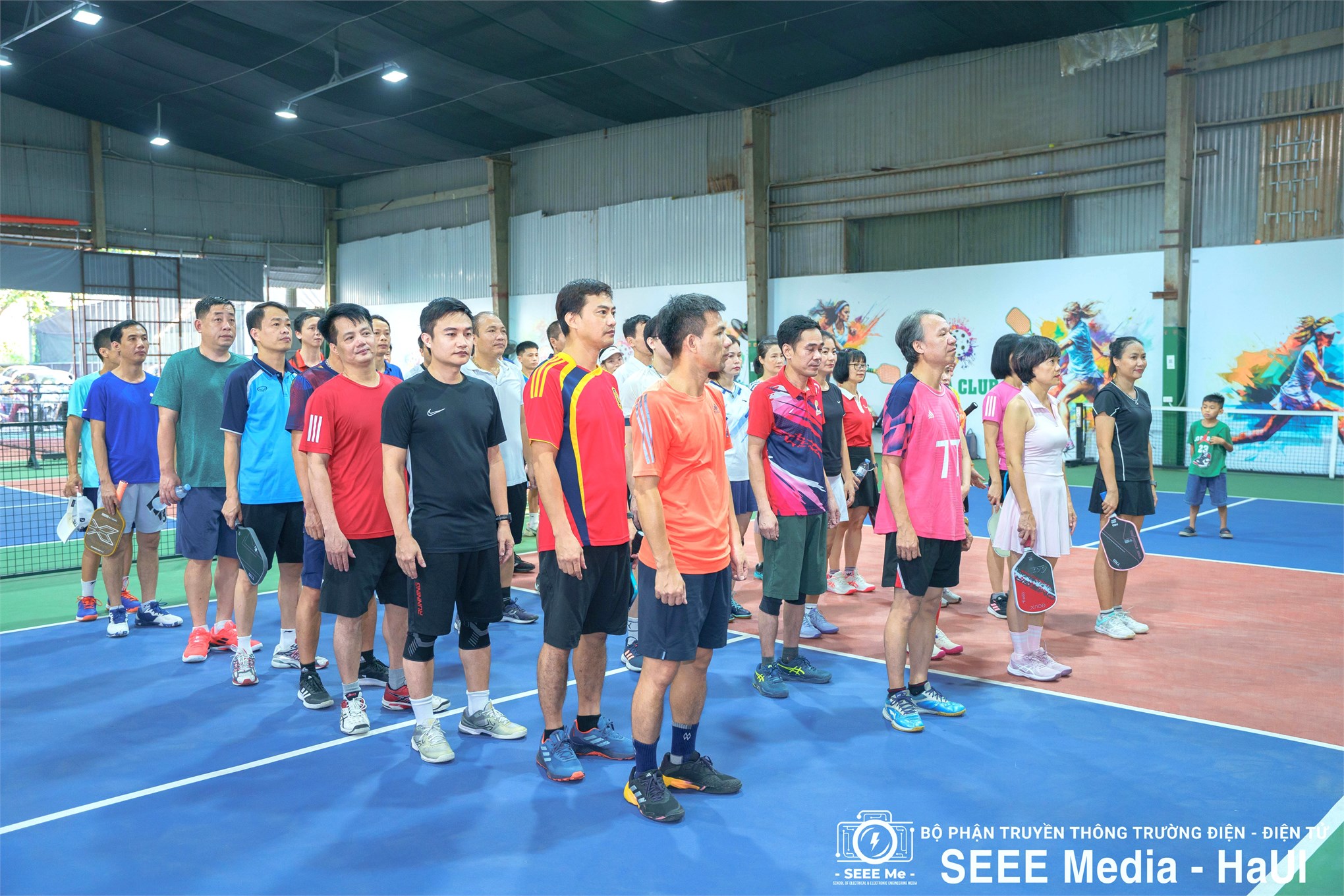 Giải Pickleball VC–NLĐ Trường Điện – Điện tử 2025: Ngày hội thể thao của đoàn kết và nhiệt huyết