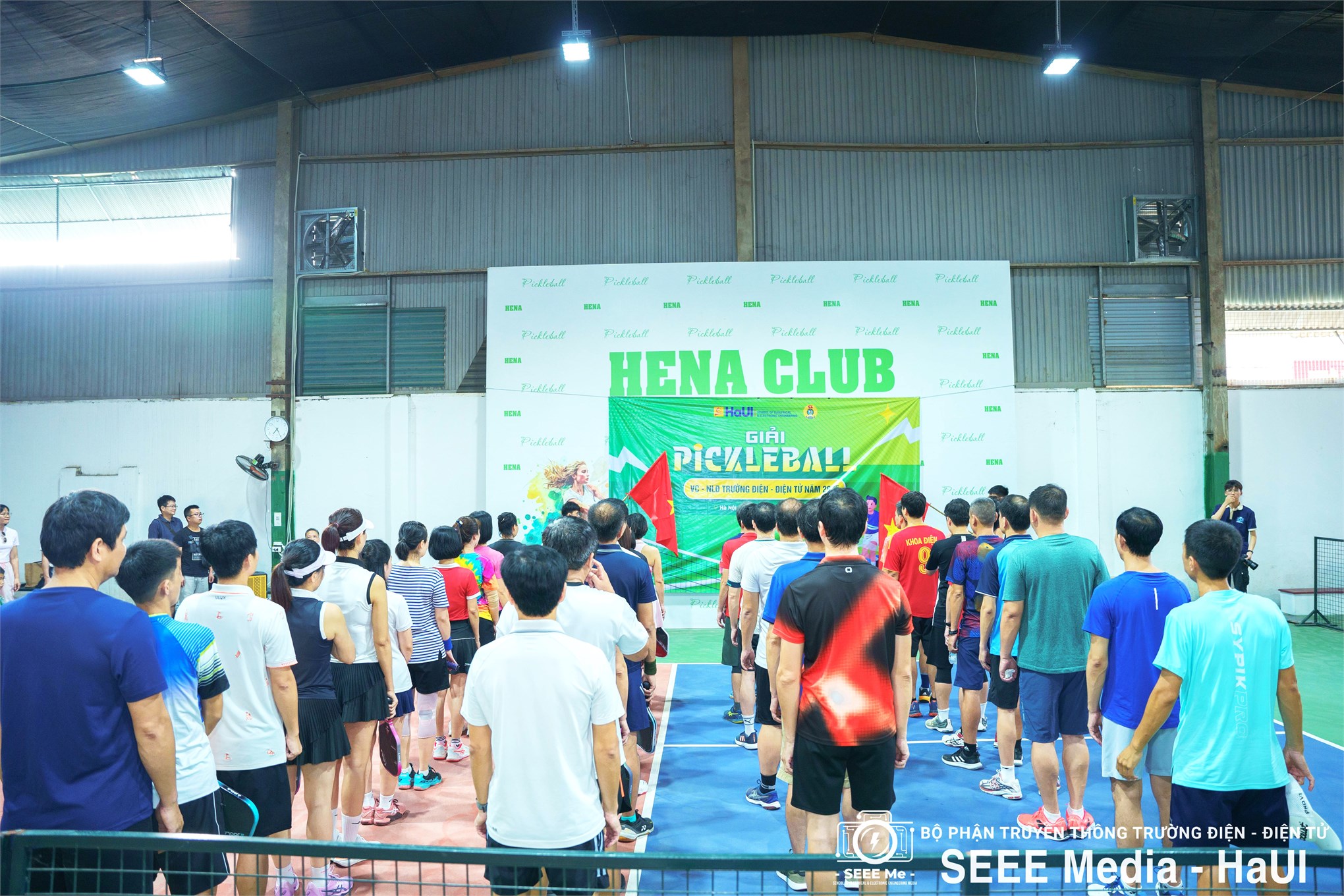Giải Pickleball VC–NLĐ Trường Điện – Điện tử 2025: Ngày hội thể thao của đoàn kết và nhiệt huyết