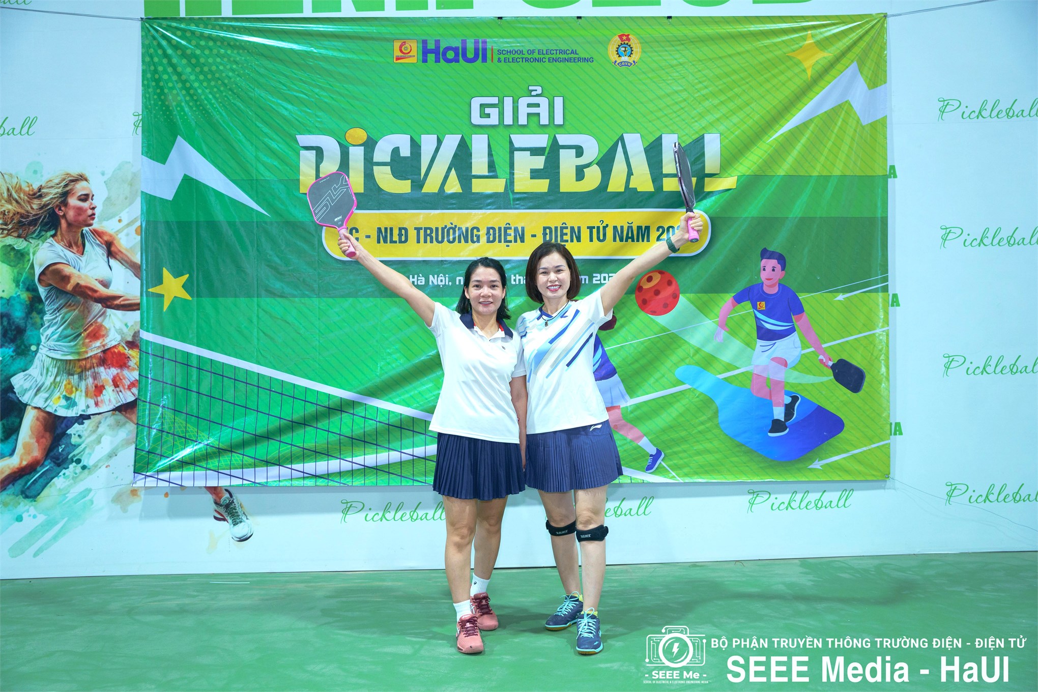 Giải Pickleball VC–NLĐ Trường Điện – Điện tử 2025: Ngày hội thể thao của đoàn kết và nhiệt huyết