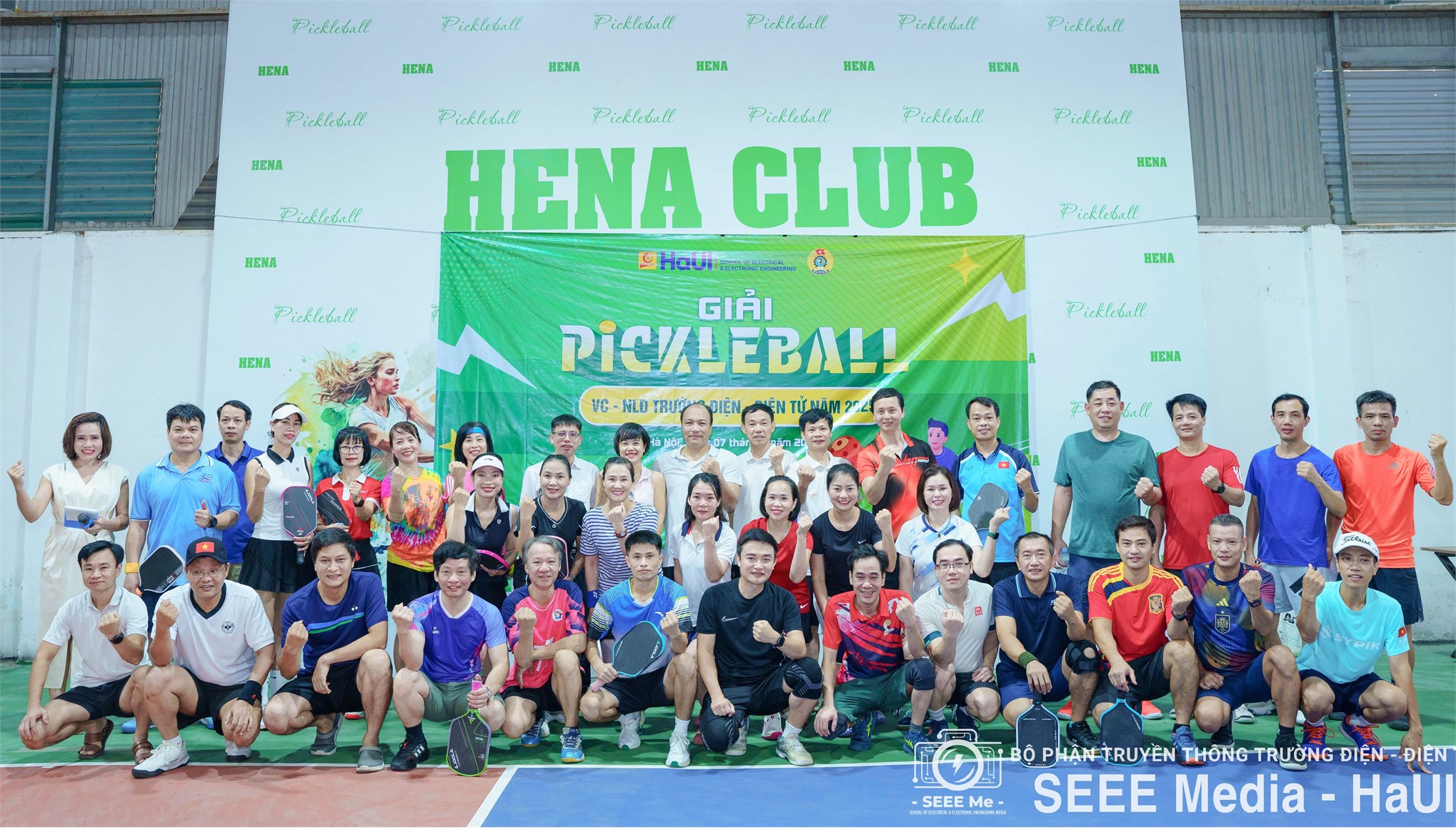 Giải Pickleball VC–NLĐ Trường Điện – Điện tử 2025: Ngày hội thể thao của đoàn kết và nhiệt huyết