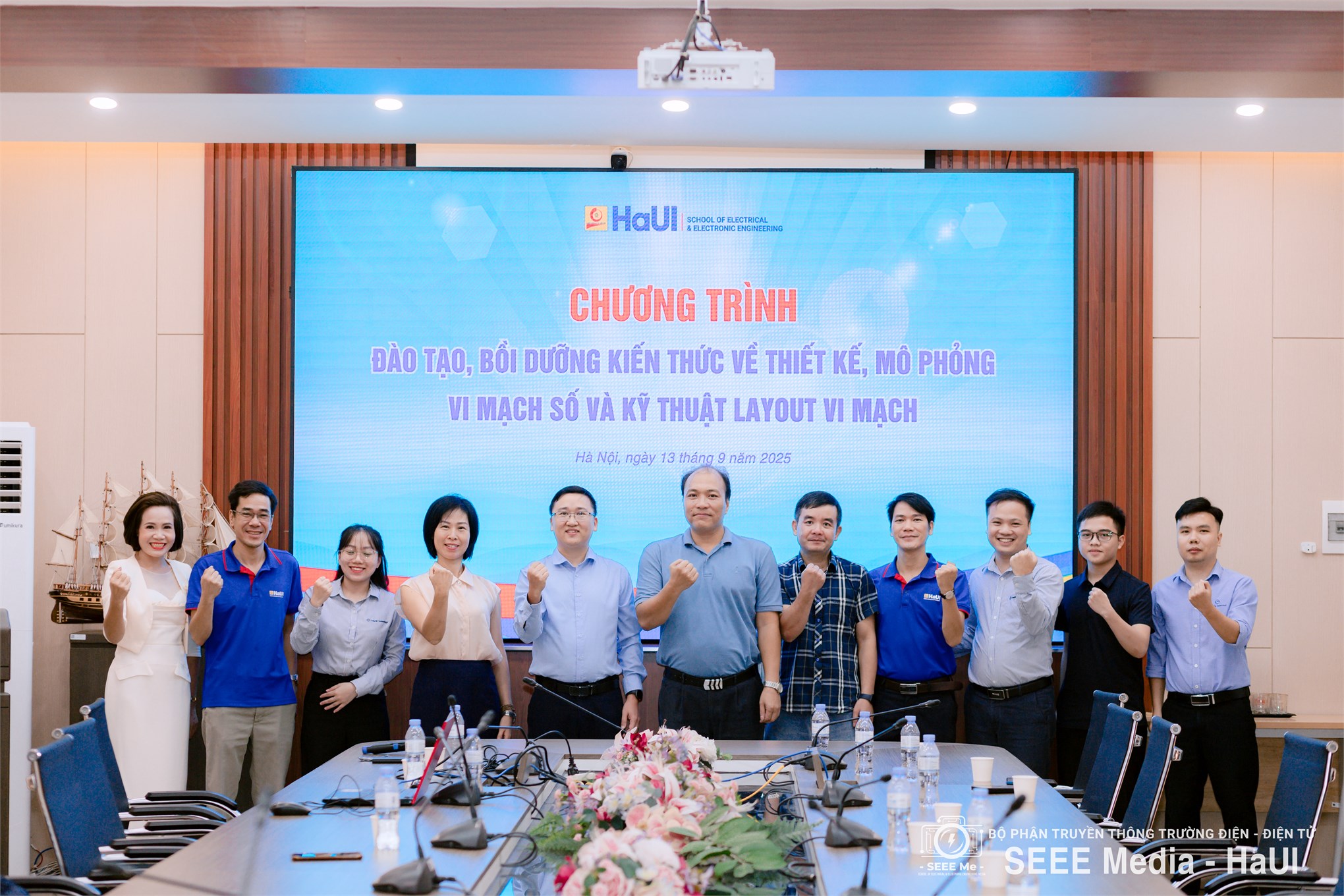 Trường Điện – Điện tử khai giảng khóa đào tạo chuyên sâu về vi mạch số và kỹ thuật layout