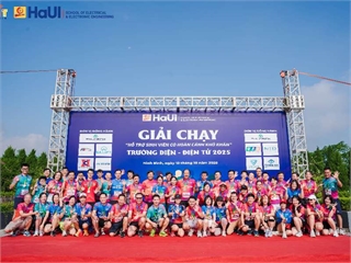 Lan tỏa tinh thần thể thao – kết nối yêu thương từ giải chạy “Hỗ trợ sinh viên có hoàn cảnh khó khăn” Trường Điện - Điện tử năm 2025
