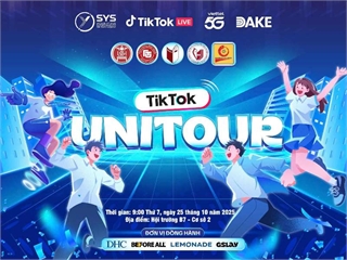 Tổ chức Chương trình khởi nghiệp kinh tế số TikTok UniTour 2025