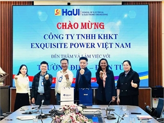 Trường Điện – Điện tử tăng cường hợp tác với Công ty TNHH Exquisite Power Việt Nam