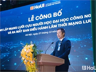 Cựu sinh viên Trường Điện – Điện tử tham gia Ban Điều hành Mạng lưới Cựu người học Đại học Công nghiệp Hà Nội