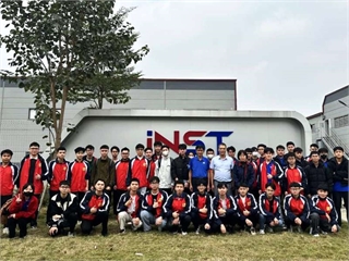 Sinh viên Trường Điện – Điện tử tham quan, trải nghiệm thực tế tại Công ty TNHH INST Magnetic New Materials Việt Nam