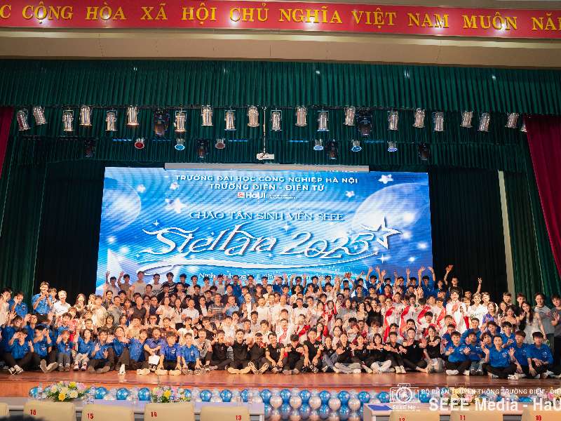 Chào tân sinh viên SEEE 2025 – Khi nhiệt huyết tuổi trẻ thắp sáng ước mơ công nghệ