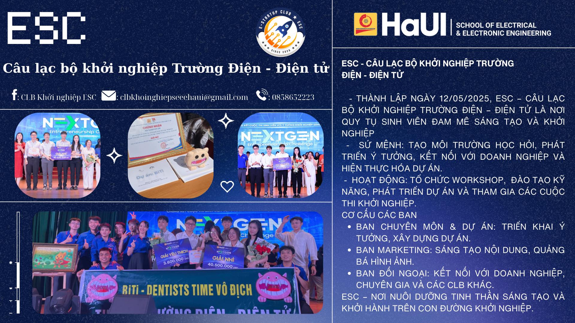 Sinh viên Trường Điện – Điện tử: Học tập, trải nghiệm và tỏa sáng cùng Câu lạc bộ, đội nhóm