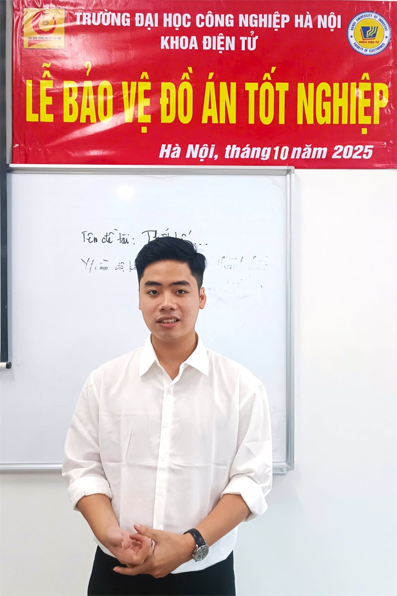 Từ giảng đường đến doanh nghiệp: Sinh viên Trường Điện – Điện tử được tuyển dụng ngay trước ngày bảo vệ đồ án tốt nghiệp