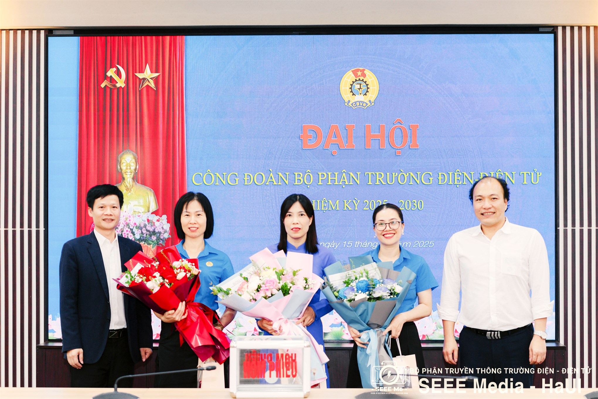 Đại hội Công đoàn bộ phận Trường Điện – Điện tử nhiệm kỳ 2025 – 2030: Đoàn kết – đổi mới – phát triển