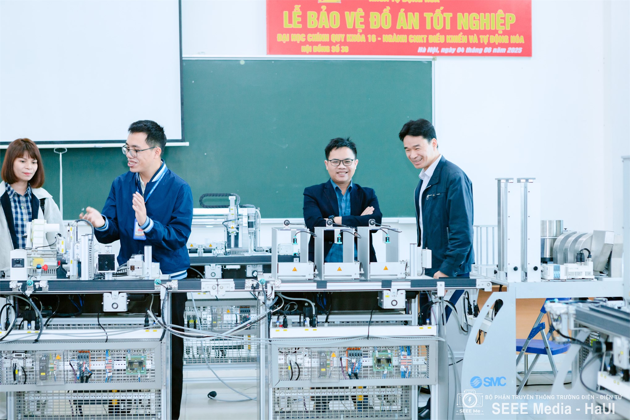 Sôi động Sky Target Challenge 2025 tại Trường Điện – Điện tử, kết nối đam mê công nghệ học sinh – sinh viên