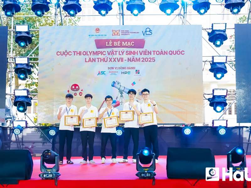 Sinh viên Trường Điện – Điện tử đạt thành tích xuất sắc tại Olympic Vật lý sinh viên toàn quốc lần thứ 27