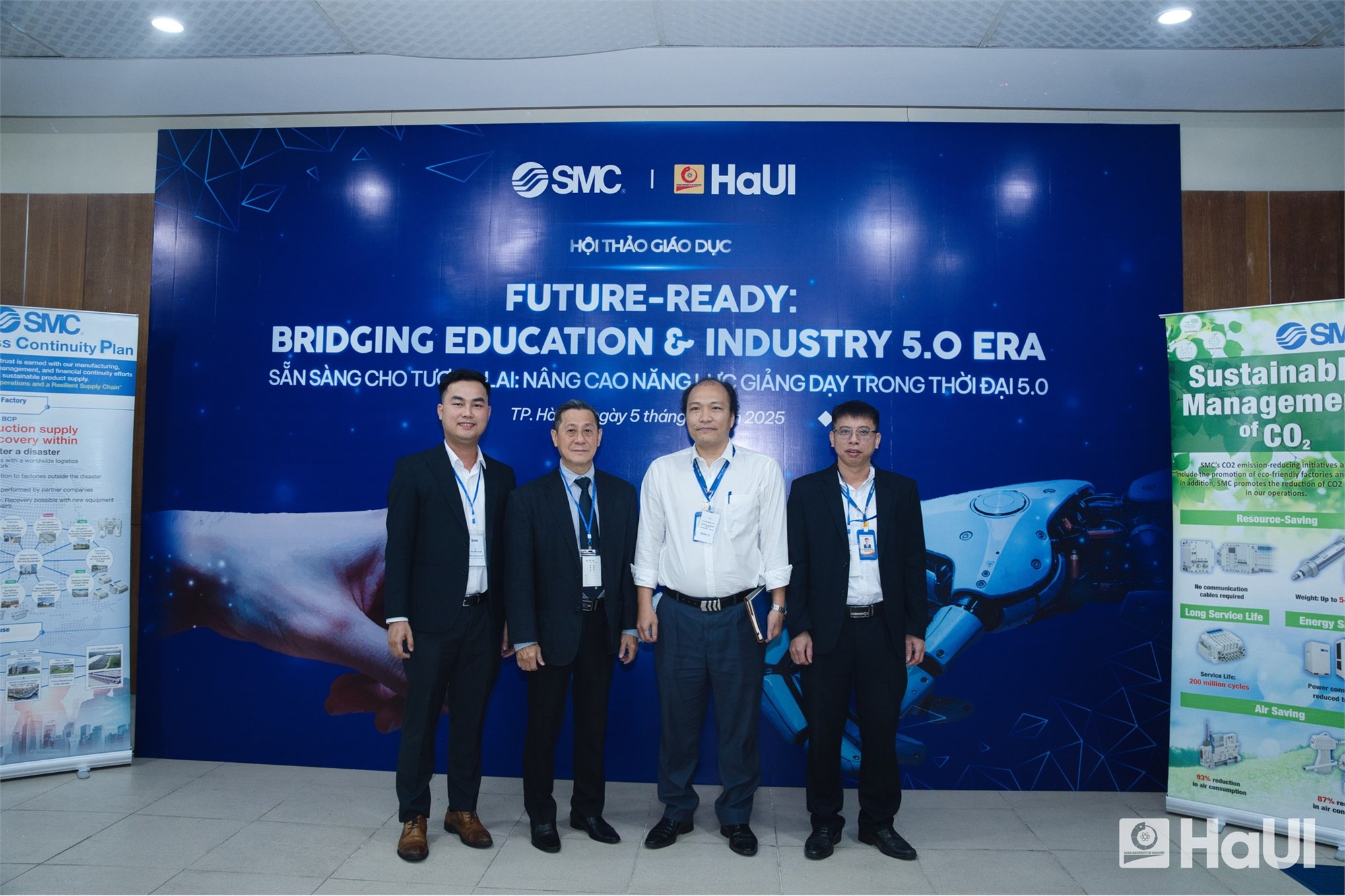 Hội thảo “Future-ready: Bridging Education and Industry 5.0 Era”: Kết nối giáo dục – công nghiệp trong kỷ nguyên tự động hóa và sản xuất thông minh