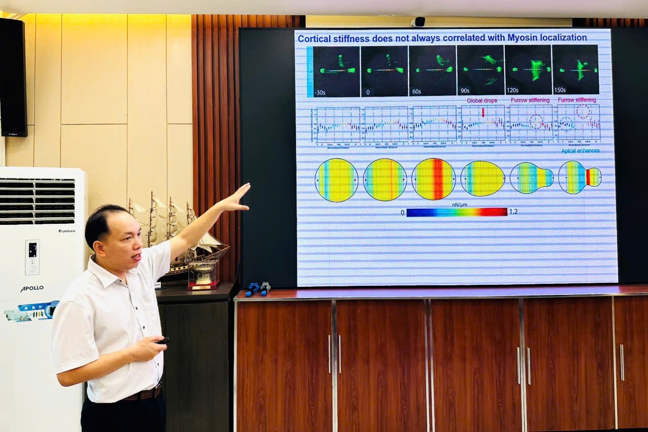 Thúc đẩy nghiên cứu liên ngành y sinh và khoa học vật liệu qua tọa đàm chuyên môn tại Trường Điện – Điện tử