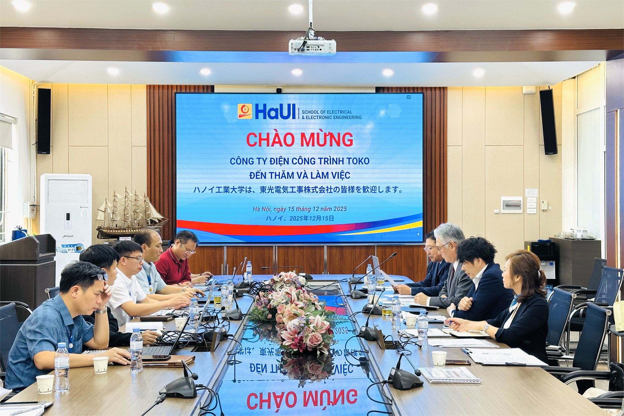 Tăng cường kết nối doanh nghiệp Nhật Bản, mở rộng lộ trình nghề nghiệp cho sinh viên Điện – Điện tử