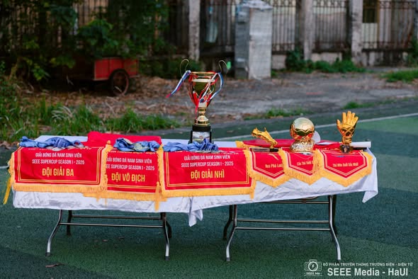 SEEE Supercup Season I 2025 – giải bóng đá nam sinh viên Trường Điện – Điện tử khép lại với nhiều dấu ấn