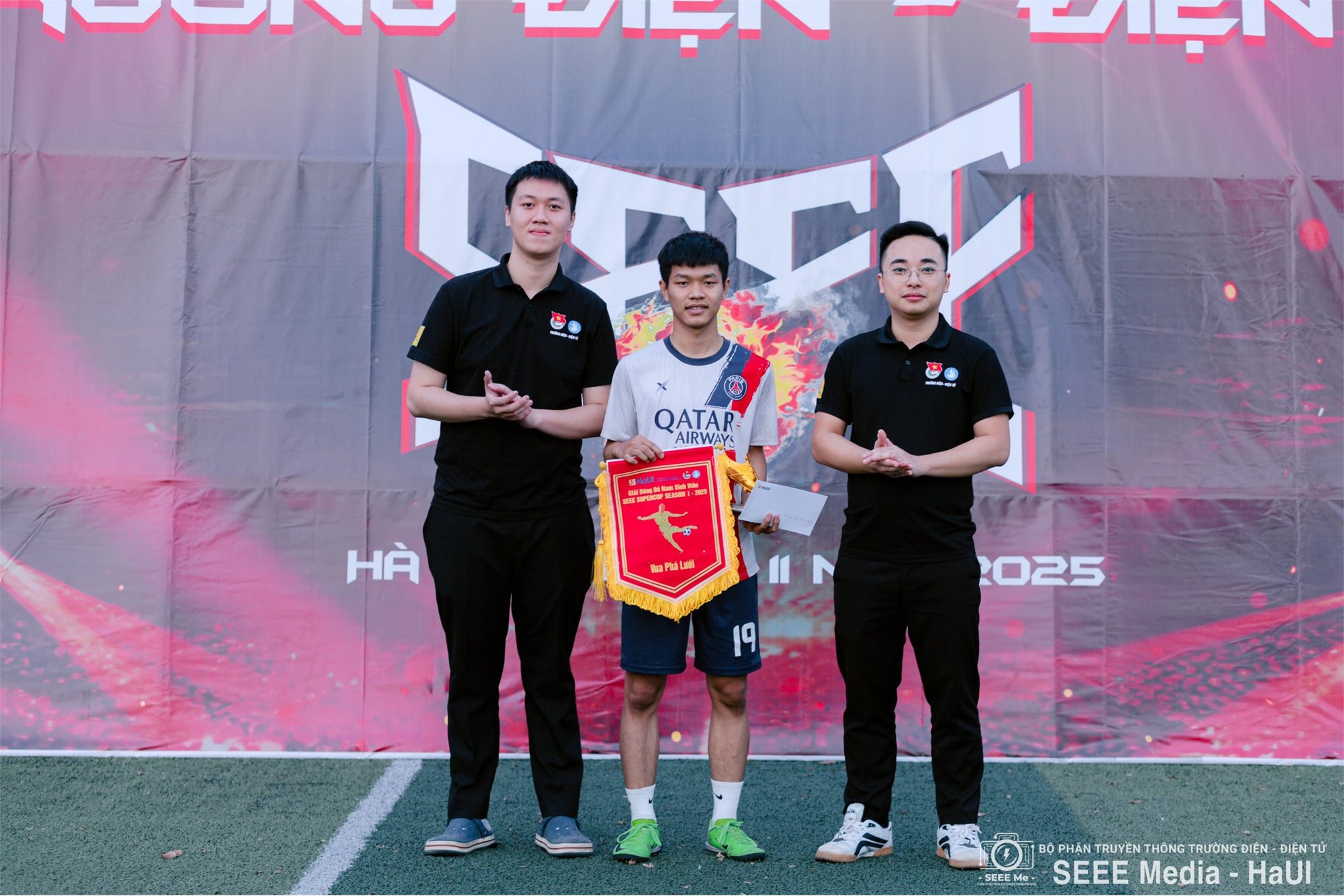 SEEE Supercup Season I 2025 – giải bóng đá nam sinh viên Trường Điện – Điện tử khép lại với nhiều dấu ấn