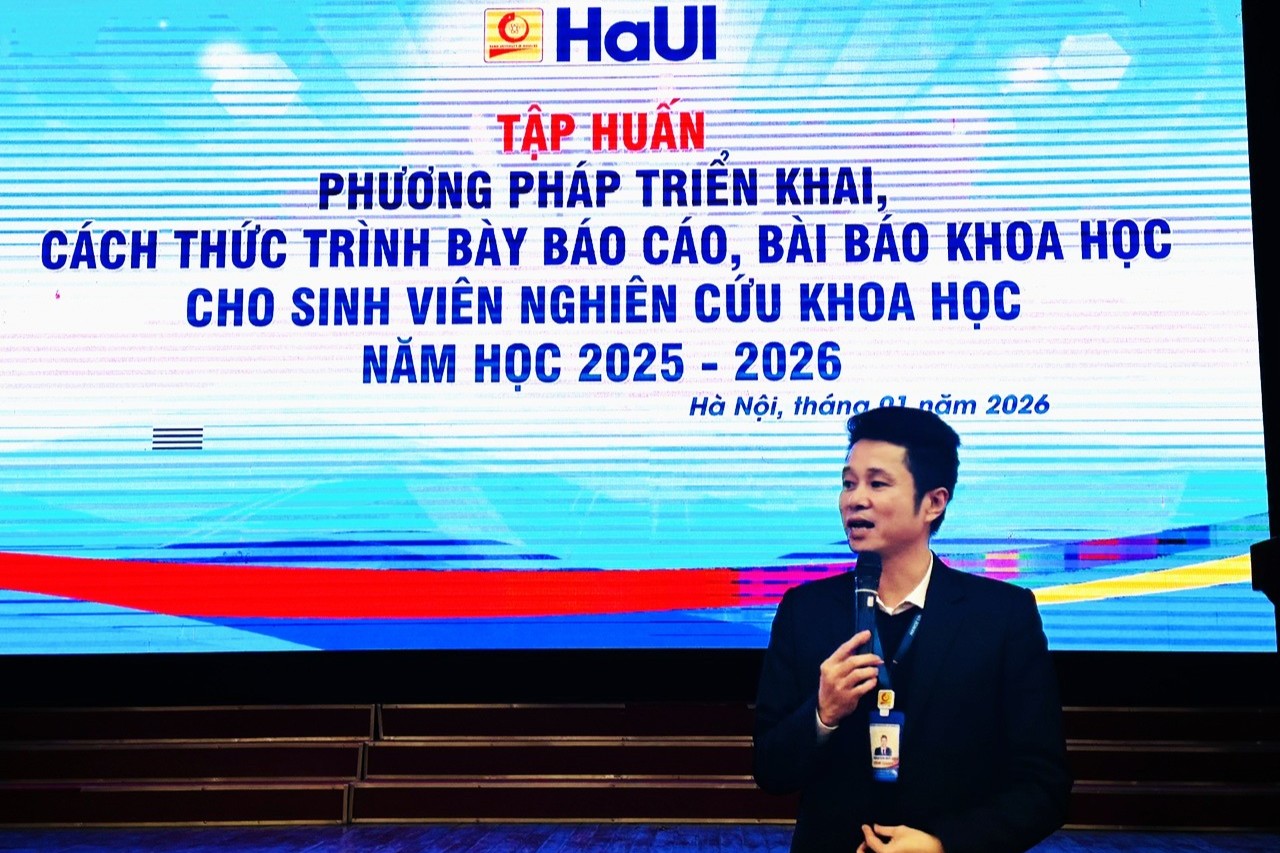 Trường Điện – Điện tử nâng cao năng lực nghiên cứu khoa học cho sinh viên thông qua chương trình tập huấn chuyên sâu