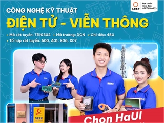 Tuyển sinh CTĐT Công nghệ Kỹ thuật điện tử - viễn thông năm 2026
