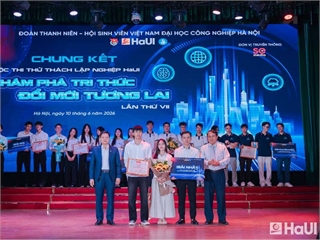 Trường Điện – Điện tử đạt thành tích xuất sắc tại chung kết cuộc thi “Thử thách lập nghiệp” HaUI lần thứ VII
