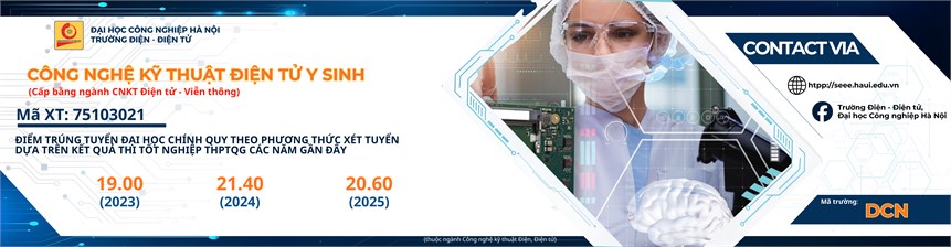 Ngành Công nghệ Kỹ thuật điện tử Y sinh