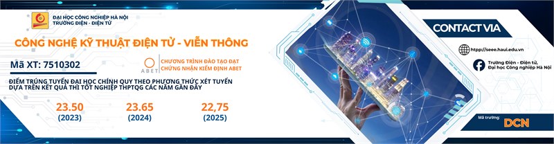 Ngành Công nghệ Kỹ thuật Điện tử - Viễn thông