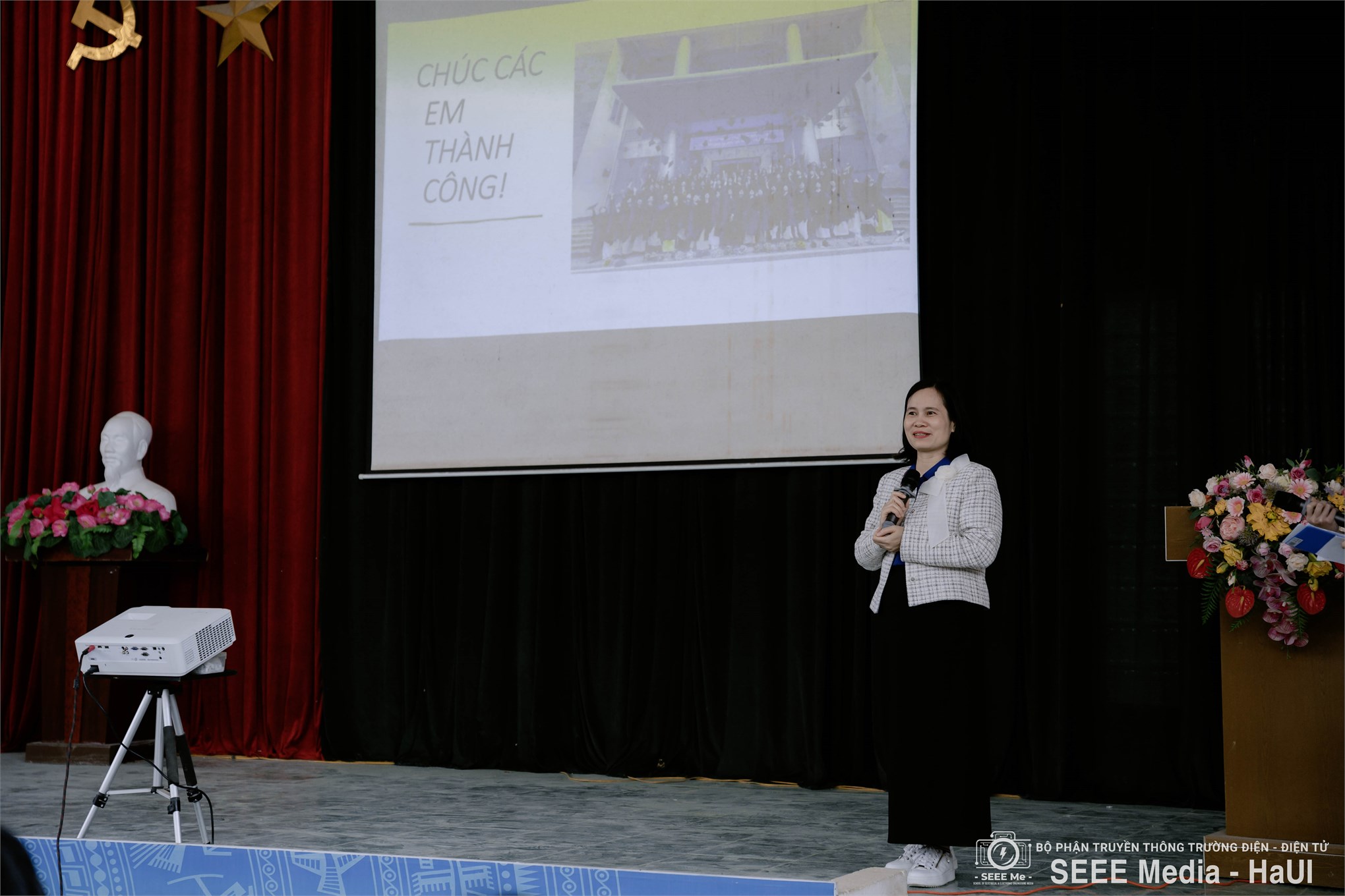 Tư vấn tuyển sinh 2026 gắn với trải nghiệm STEM: Trường Điện – Điện tử đồng hành cùng học sinh Bắc Kạn